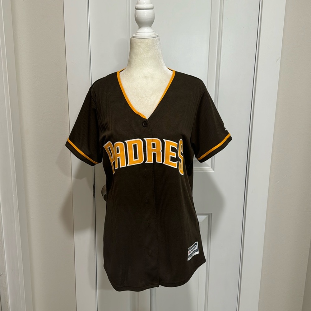 Authentic MLB Padres Jersey, size L